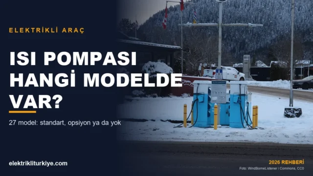 Elektrikli Araçlarda Isı Pompası: Kış Performansı ve Menzil Üzerindeki Etkileri