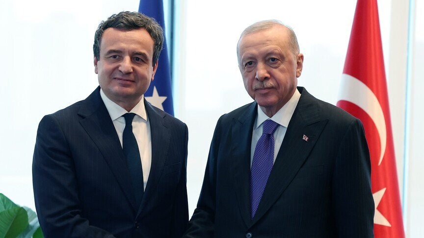 Kosova Başbakanı Kurti, Cumhurbaşkanı Erdoğan ile New York’ta Görüştü: Türkiye’nin Destekleri İçin Teşekkür Edildi