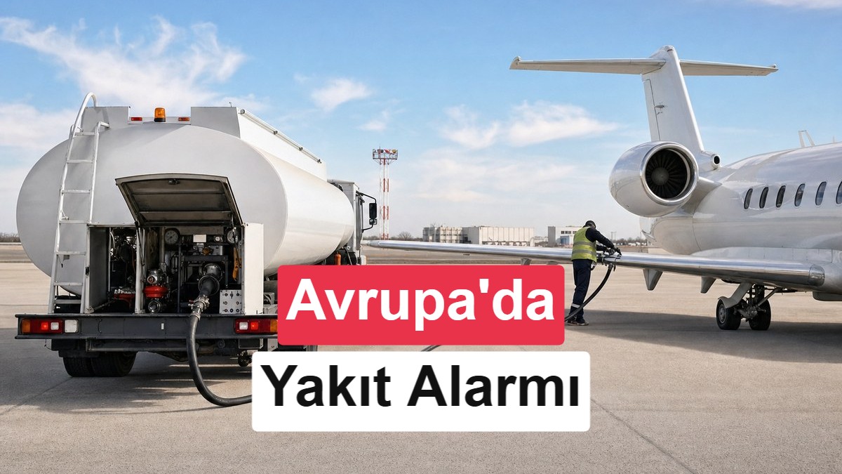 Avrupa’da Uçak Yakıtı Açığı Derinleşiyor: Küresel Tedarik Zinciri ve Enflasyon Etkileri