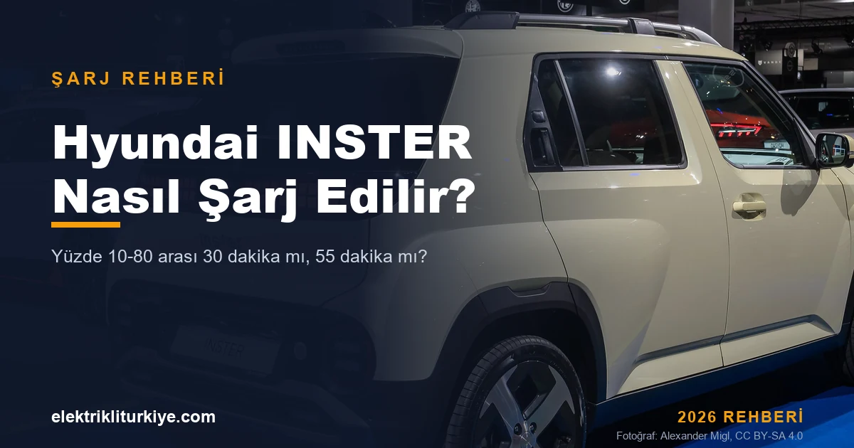 Hyundai INSTER Şarj Özellikleri ve Süreçleri: Bilmeniz Gereken Tüm Detaylar