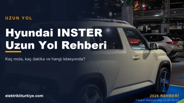 Hyundai INSTER ile Şehirlerarası Yolculuk: Menzil ve Şarj Durakları Rehberi