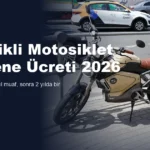 2026 Elektrikli Motosiklet Muayene Ücretleri ve Periyotları: Detaylı Rehber