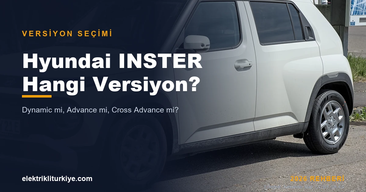 Hyundai INSTER Versiyonları: Donanım ve Teknik Farklar Kapsamlı Rehberi