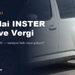 Hyundai INSTER’ın Eylül 2026 Fiyatları ve Vergi Detayları: Türkiye’deki Elektrikli Araç Pazarındaki Konumu